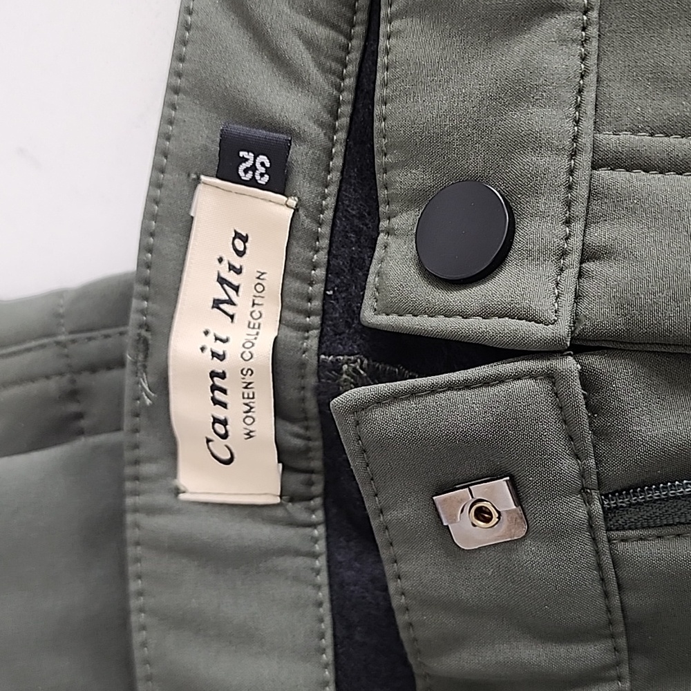Camii Mia insulated Hunter Green Pants - Picture 3 of 8